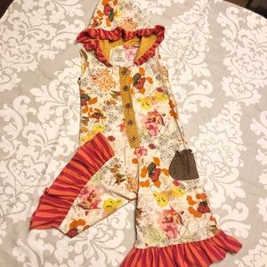 Persnickety Ruffles Romper 2yrs